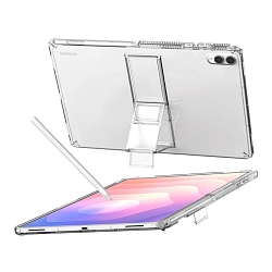 Клип-кейс (накладка) с подставкой Araree Flexield SP для Samsung Galaxy Tab S11 Ultra поликарбонат, термополиуретан, прозрачный
