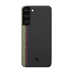Клип-кейс (накладка) Pitaka Fusion Weaving MagEZ Case 2 для Samsung Galaxy S22 Plus кевлар (арамид), "увертюра"