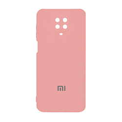 Клип-кейс (накладка) для Xiaomi Redmi Note 9s / Note 9 Pro силикон, розовый