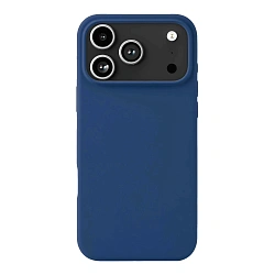 Клип-кейс (накладка) uBear Touch Mag Case для Apple iPhone 17 Pro Max поликарбонат, силикон, синий