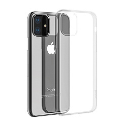 Клип-кейс (накладка) Hoco Light Series для Apple iPhone 11 силикон, прозрачный