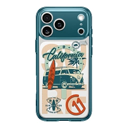 Клип-кейс (накладка) Spigen c11 Ultra Hybrid MagSafe для Apple iPhone 17 Pro Max полиуретан, поликарбонат, зелёный "Huntington"