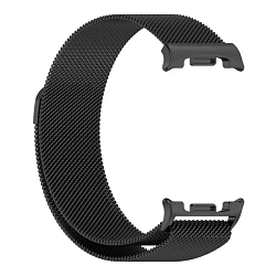 Миланский сетчатый браслет Doossy для Samsung Galaxy Watch 8/8 Classic сталь чёрный