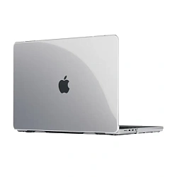 Клип-кейс (накладка) uBear Vision для Apple MacBook Pro 16" (2021 - 2024) поликарбонат, силикон, прозрачный
