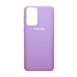 Клип-кейс (накладка) Silicone cover закрытый для Samsung Galaxy A33 силикон, лавандовый