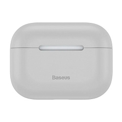Кобура Baseus Super Thin для Apple AirPods Pro силикон, серый