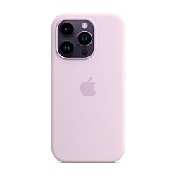 Клип-кейс (накладка) Silicone Case для Apple iPhone 14 Pro силикон, лавандовый