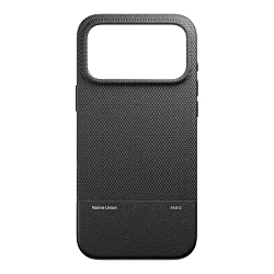 Клип-кейс (накладка) Native Union (Re) Classic Case для Apple iPhone 17 Pro полиуретан, поликарбонат, чёрный