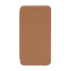 Чехол-книжка для Xiaomi Redmi Note 10 / 10s / Poco M5s искусственная кожа, светло-коричневый