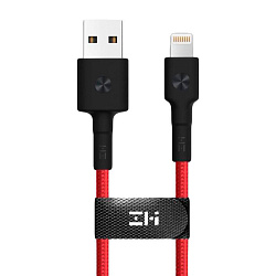 Дата-кабель Xiaomi ZMI AL803 Lightning 1 м, красный