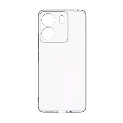 Клип-кейс (накладка) для Xiaomi Redmi 13C / Poco C65 силикон, прозрачный