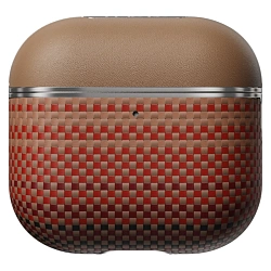 Кобура Pitaka MagEZ Case для Apple AirPods 4 кевлар (арамид), "закат" (APM2405)