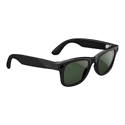 Умные очки Ray-Ban Wayfarer Gen 2 Shiny Black, Clear/Graphite Green Transitions, (50-22-150mm)