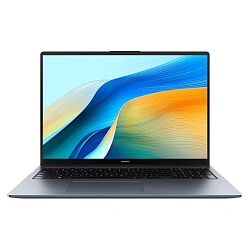 Ноутбук Huawei MateBook D 16 (2024) Core i5 13420H UHD Graphics 16 ГБ, 1 ТБ SSD (53014BUY), космический серый