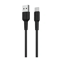 Дата-кабель Borofone BX30 Type-C 1 м, чёрный