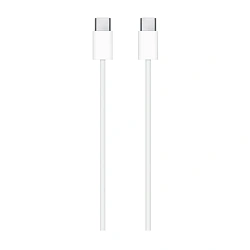 Дата-кабель Apple  Type-C to Type-C 1 м, белый