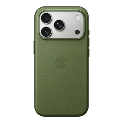 Клип-кейс (накладка) Apple TechWoven Case MagSafe для Apple iPhone 17 Pro полиэстровая ткань, термополиуретан, Green