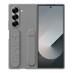 Клип-кейс (накладка) Samsung Silicone Case для Samsung Galaxy Z Fold 6 силикон, серый