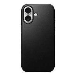 Клип-кейс (накладка) Nomad Modern Leather Case для Apple iPhone 17 кожа, чёрный