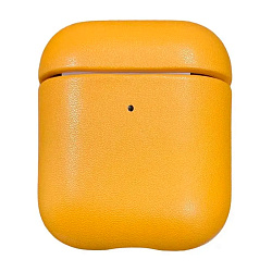 Кобура K-DOO LuxCraft для Apple AirPods 2018 / 2019 кожа, горчичный