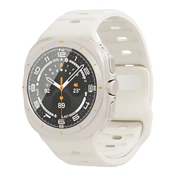 Ремешок VLP Pulse Band для Samsung Galaxy Watch Ultra 47 mm силикон белый