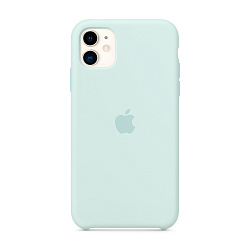 Клип-кейс (накладка) Apple Silicone Case для Apple iPhone 11 силикон, Seafoam