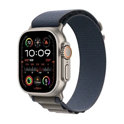 Ремешок WIWU Ultra Loop Watch Band для Apple Watch 44 / 45 / 46 / 49mm нейлон синий