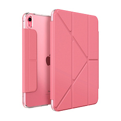Чехол-книжка UNIQ Camden для Apple iPad 10.9" (2022) / Apple iPad 11 (2025) полиуретан, искусственная кожа, розовый