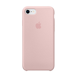 Клип-кейс (накладка) Apple Silicone Case для Apple iPhone 7 / 8 силикон, Pink Sand