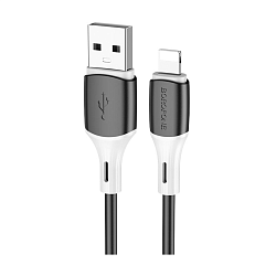 Дата-кабель Borofone BX79 Lightning 1 м, чёрный