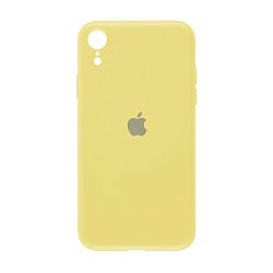 Клип-кейс (накладка) для Apple iPhone Xr силикон, жёлтый