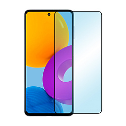 Защитное стекло Mocoll 2.5D для Samsung Galaxy A71 / A72 / A73 / M51 / M52, черная рамка