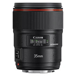 Объектив Canon EF 35mm f/1.4L II USM чёрный
