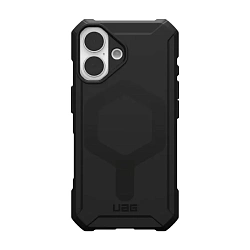 Клип-кейс (накладка) UAG Essential Armor Magsafe для Apple iPhone 16 Plus поликарбонат, чёрный