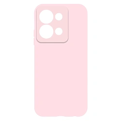 Клип-кейс (накладка) Silicone cover закрытый для Xiaomi Redmi 15C / Poco C85 силикон, пудровый