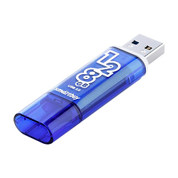 USB-флешка SmartBuy Glossy 128 ГБ, синий