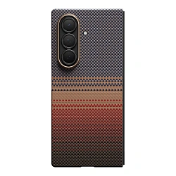 Клип-кейс (накладка) Pitaka Ultra-Slim Case для Samsung Galaxy Z Fold 7 кевлар (арамид), "закат" (FSFOLD7)