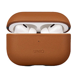 Кобура UNIQ Terra для Apple AirPods Pro 2 кожа, коричневый
