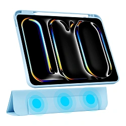 Чехол-книжка WIWU Protective Case JD-105 для Apple iPad Pro 11" (2024 / 2025)  искусственная кожа, синий