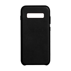 Клип-кейс (накладка) K-DOO Noble Collection для Samsung Galaxy S10 кожа, чёрный