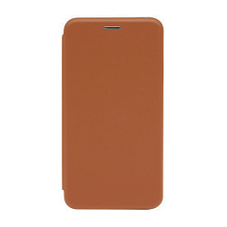 Чехол-книжка для Apple iPhone 7 / 8 / SE 2020 / 2022 искусственная кожа, коричневый