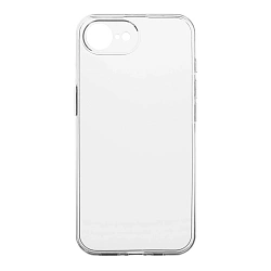 Клип-кейс (накладка) Ice Crust для Apple iPhone 16e / 17e силикон, прозрачный