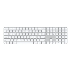 Клавиатура беспроводная Apple Magic Keyboard with Touch ID and Numeric Keypad USB-C белый