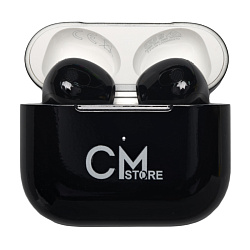 Беспроводные наушники Apple AirPods 3 with MagSafe "логотип CMstore" чёрный (MME73)