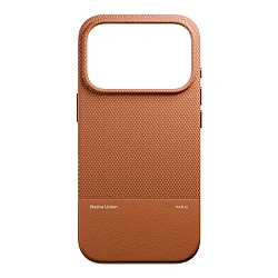 Клип-кейс (накладка) Native Union (Re) Classic Case для Apple iPhone 17 Pro полиуретан, поликарбонат, коричневый