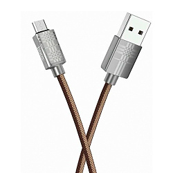 Дата-кабель Hoco U61 Micro 1.2 м, коричневый
