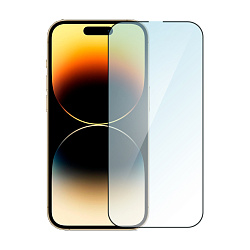 Защитное стекло Mocoll 3D для Apple iPhone 14 Pro Max / 15 Plus / 16 Plus, черная рамка