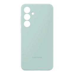 Клип-кейс (накладка) Samsung Silicone Case для Samsung Galaxy S24 FE силикон, поликарбонат, мятный