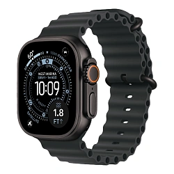 Умные часы Apple Watch Ultra 3 49mm GPS + Cellular Black Titanium Case Black Ocean Band