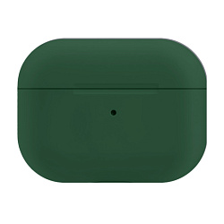 Кобура Silicone Case для Apple AirPods 3 силикон, тёмно-зелёный